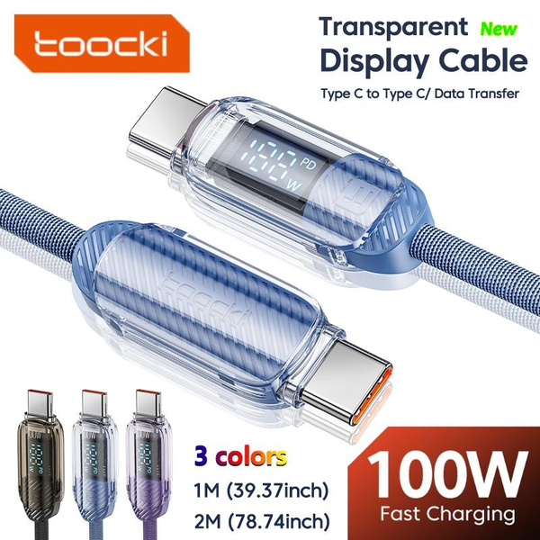 Toocki 100W Display USB C Cables – Toocki Display Charge