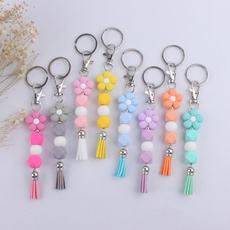 Flowers, Key Chain, Jewelry, Colorful