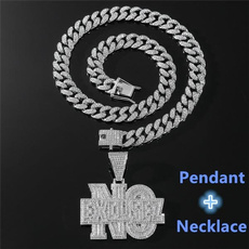hip hop jewelry, Chain, Rhinestone, gold necklace
