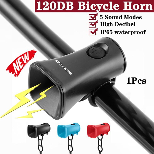 1Pcs Electric Bicycle Horn 120db Loud Bicycle Cycling Bells with