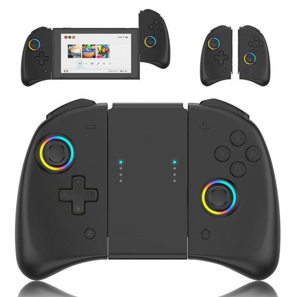 LinYuvo Wireless Joy-Con Wake Up Bluetooth Game Controller for  Switch/Switch OLED