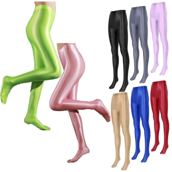 Women's Sexy Pantyhose Tights Glossy Stretchy Stocking Leggings