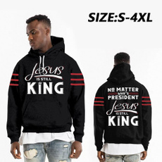 King, Fashion, Sleeve, 3D hoodies