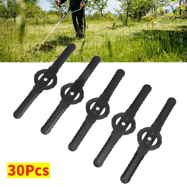 String Blade 30PCS String Trimmer Blades Replace Plastic Cutter Blades Replacement ...