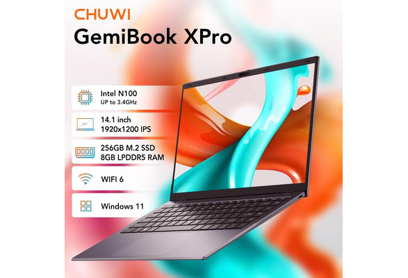 Newest CHUWI GemiBook XPro 14.1 inch Windwos 11 Laptop Intel N100 DDR5 8G  256G SSD