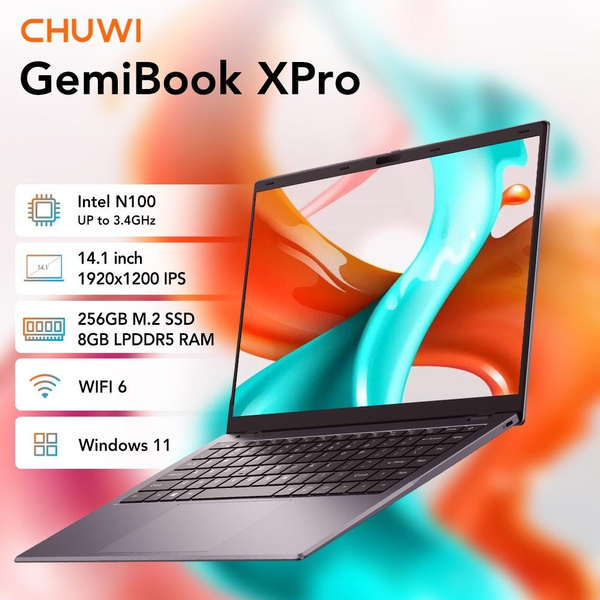 Newest CHUWI GemiBook XPro 14.1 inch Windwos 11 Laptop Intel N100 DDR5 8G  256G SSD | Wish