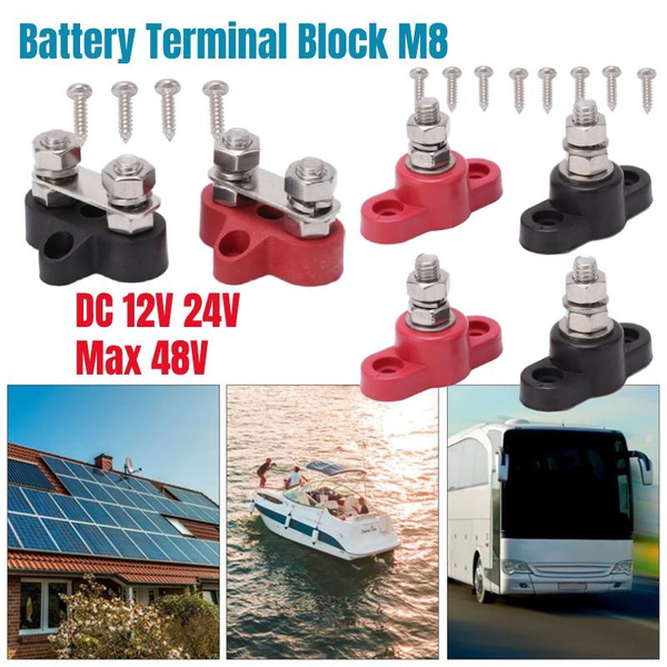 Battery Power Distribution Terminal Block, Strong Durable Positive ...