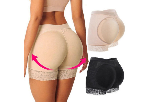 US Women FAKE ASS Butt Lift and Hip Enhancer Padded Underwear Pants Booty  Shaper