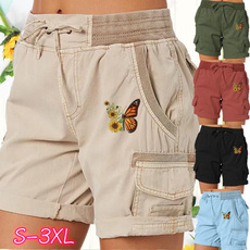 butterfly, Summer, cottonshort, Fashion