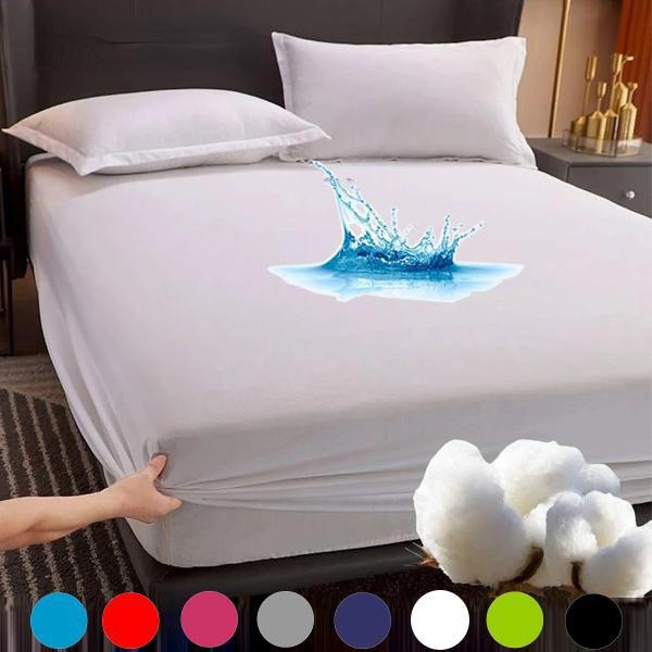 High Quality All Size Smooth Waterproof Mattress Protector for Box