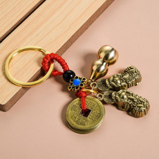 Brass, Copper, Key Chain, Jewelry