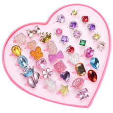 girljewelring, littlegirljewelringsinbox, Adjustable, princessring