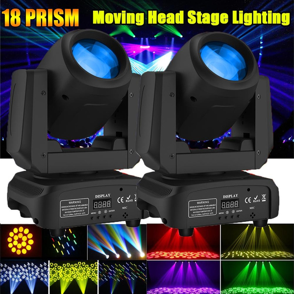 Fliuyr Discolight - Lampada LED Stroboscopica 9 Occhi, Controllo Suono/DMX, Per DJ, Feste, Matrimoni - Effetti Laser Professionali - Foto 14