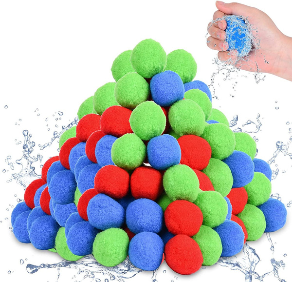 Water Bombs Set Splash Balls, 12/24/36/48/60/72 Pieces Water Bombs