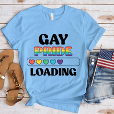 Summer, lgbtshortsleeve, Fashion, Tops & Blouses