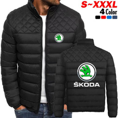 Casual Jackets, DIAMOND, Winter, jacketwithškodalogo