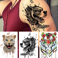 tattoo, Flowers, art, Sleeve