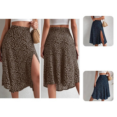 ladymidiskirt, summer skirt, Floral print, A-line