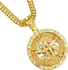 goldplated, Chain Necklace, 18k gold, Jewelry