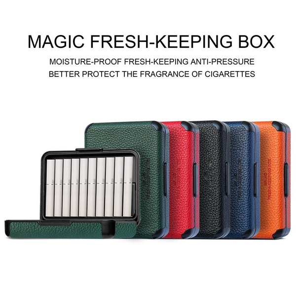 5 Colors Lychee pattern for ILUME ONE Cigarette Box for Iqos 3 DUO Box Pack  Portable Cigarette Box for IQOS ILUMA PRIME Smoking Cigarette for Iqos  Iluma Cases