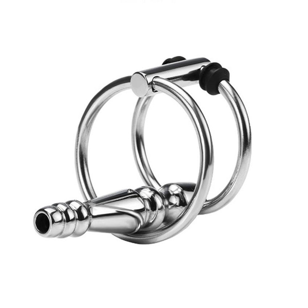 Stainless Steel Sperm Stopper with Head Ring for Men Urethra ...