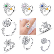 adjustableringsforwomen, adjustablering, butterflyring, Flowers