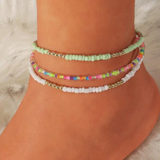 Summer, Anklets, Colorful, beachanklet