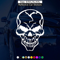 skull, Automotive, Stickers, motorcycledecal