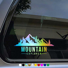 Mountain, Outdoor, autosticker, Car Sticker