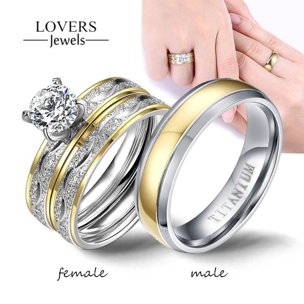 Couple rings clearance set