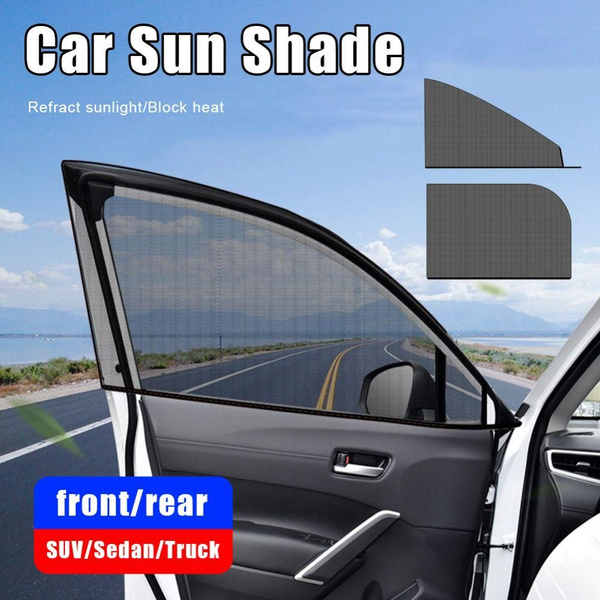 2/4Pcs Universal Front OR Rear Side Windows Blind Sedan/SUV Sunscreen ...