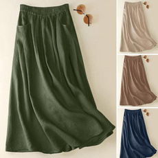 plussizeskirt, long skirt, summer skirt, Cotton
