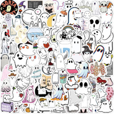 cute, halloweenghoststicker, Bicycle, Sports & Outdoors