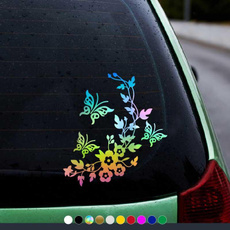 Car Sticker, artdecal, Flowers, automotivemotorcycle