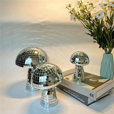 reflectivemushroomshapeball, Dj, Mushroom, mirrorball