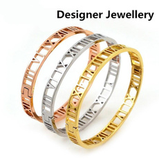 Steel, Stainless, braceletform, Womens jewellery