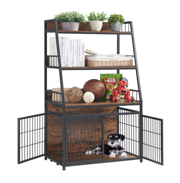 Small Dog Crate Furniture Storage Solutions For Small Living Spaces preview