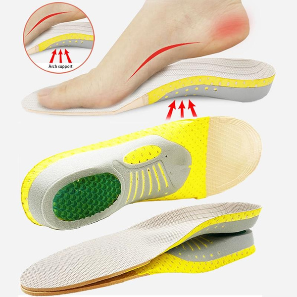 Orthotic Insole Arch Support PVC Flat Foot Health Shoe Sole Pad insoles ...