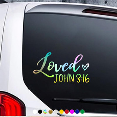 Car Sticker, Christian, god, Stickers