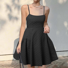 Mini, Plus Size, pleated dress, Summer