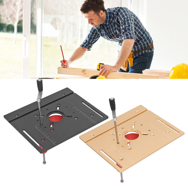 Router Lift Manual Lifting Router Lift System Kit Router Anodized Table ...