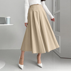 long skirt, looseskirt, Waist, elegantskirt