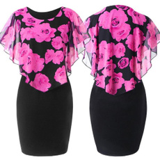 Summer, Flowers, Office, chiffon