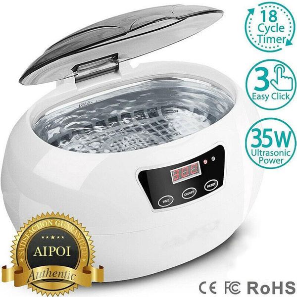 Ultraschall Reinigungsgerät Schmuck CREWORKS Ultraschallreiniger 0.8L Bis 30L Mit Titan-Stahl, Degas & Gentle Mode – Professionelle Reinigung Ultraschall Reinigungsgerät Kfz