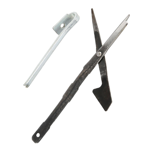 Pile Needle Metal Loop Cut Pile Pin Easy Mounting Pile Scissors Weaving