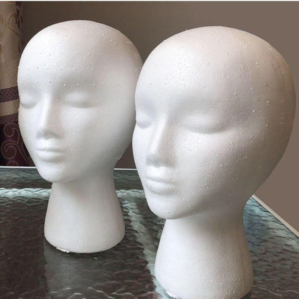 New Dummy Hairpieces Stand Holder Wig Display Foam Mannequin Head Model