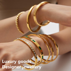 Steel, Stainless, braceletform, Womens jewellery