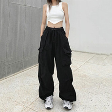 Women Pants, Plus Size, retro style, high waist