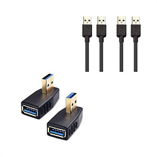 Cable Matters 2Pack USB 3.0 Cable (USB to USB Cable Male to Male) in