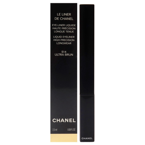 Le Liner De Chanel Liquid Eyeliner 514-Ultra Brun : : Beauty